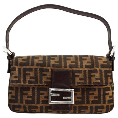 Fendi monogram baguette bag